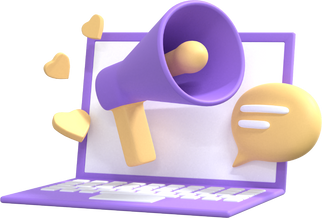 Digital Marketing 3d Icon